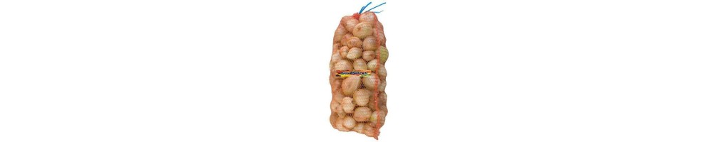 sacos de mallas de colores